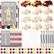 Race Car Party Decorations & Favors – 12 Unfinished Wooden Cars, Wheel-Themed Goodie Bag Stuffers for Boys’ Fast Car Birthday Party